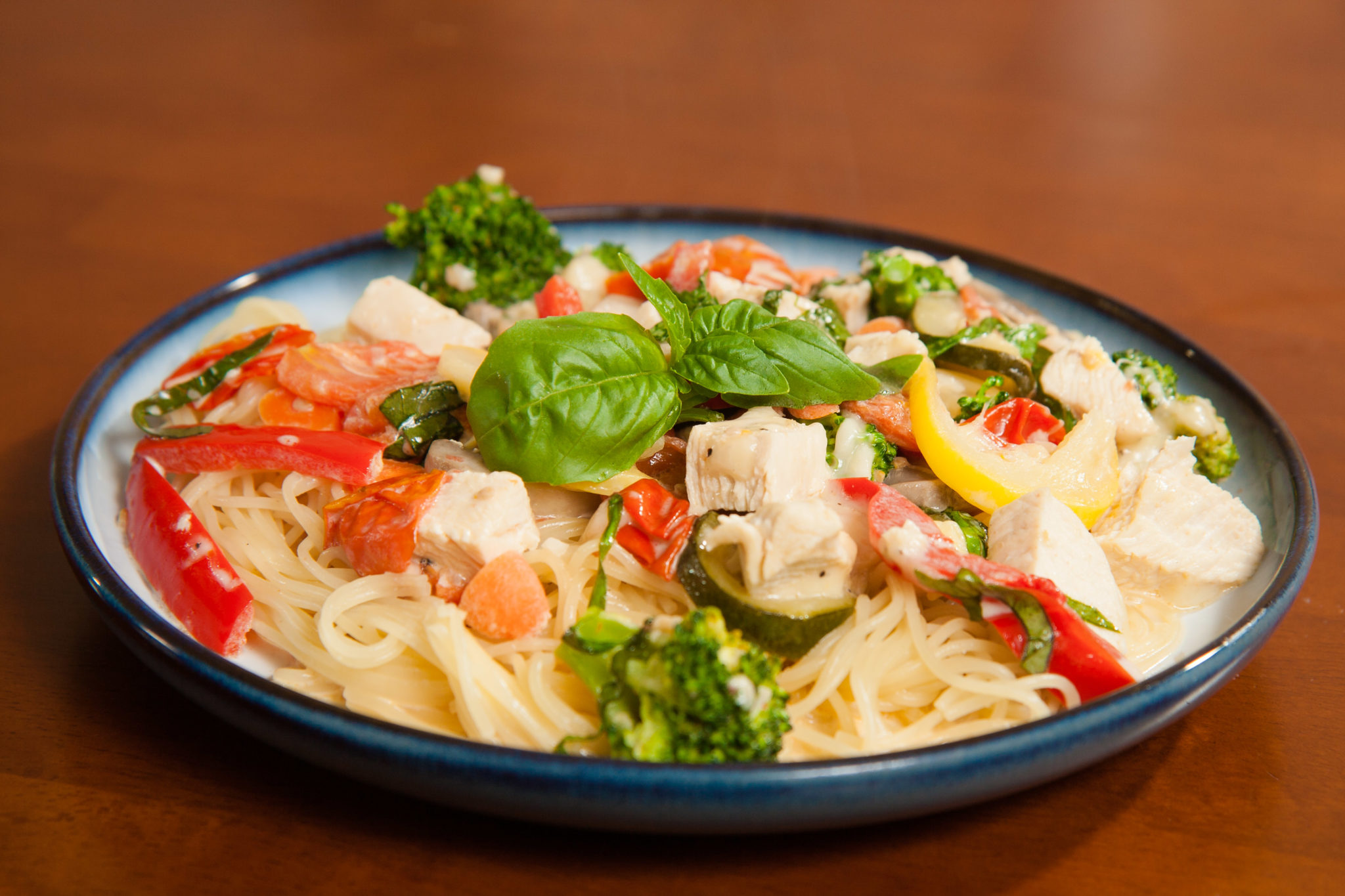 Chicken Pasta Primavera