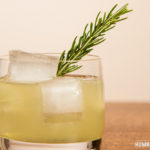 Seasonal Sour Cocktail with Rosemary Garnish