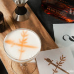 cocktail stencil art