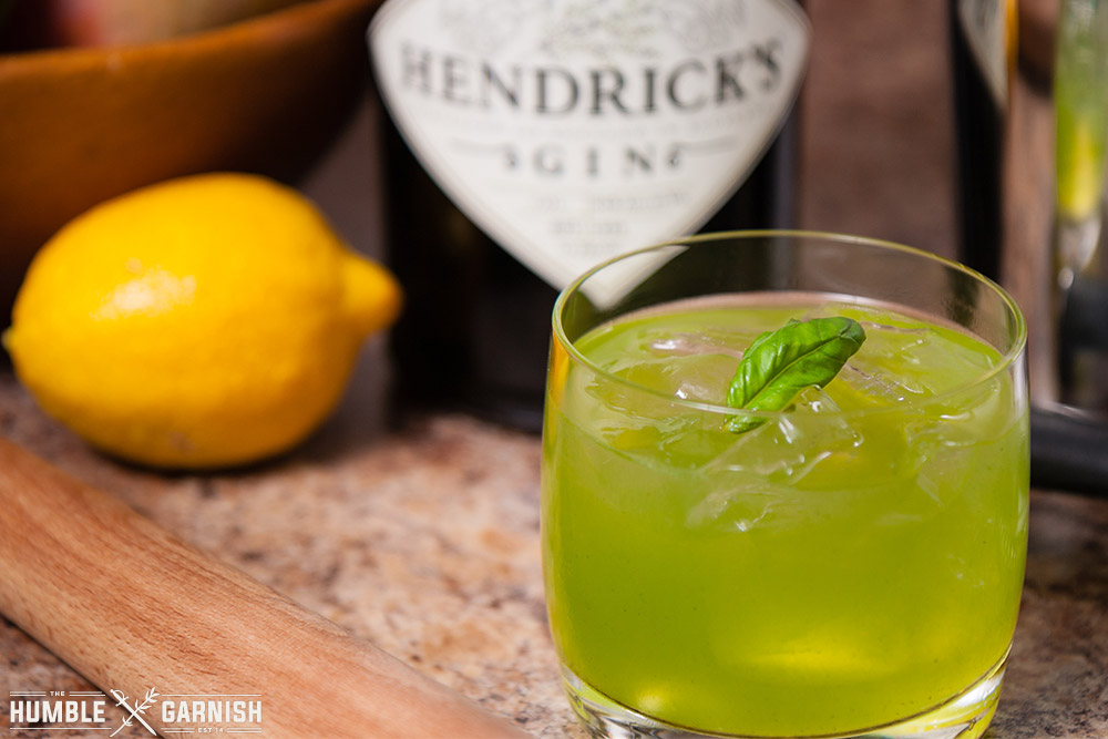 Gin Basil Smash