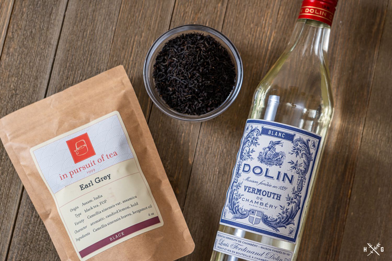 Earl Grey-Infused Dolin Blanc