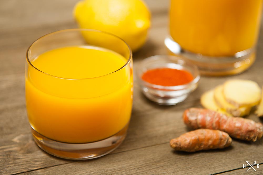 Ginger Turmeric Lemon Detox Tea