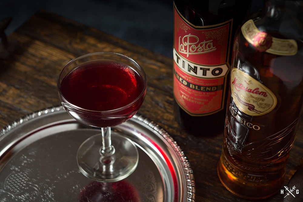 The Bishop – A Red Wine and Cuban Rum Cocktail