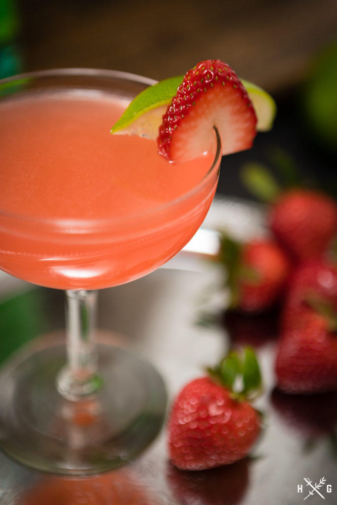 Strawberry Cachaça Shake