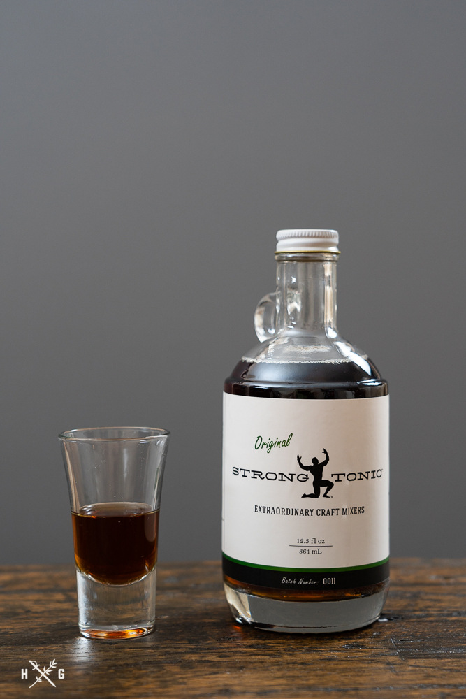 bottle of Strong Tonic Syrup