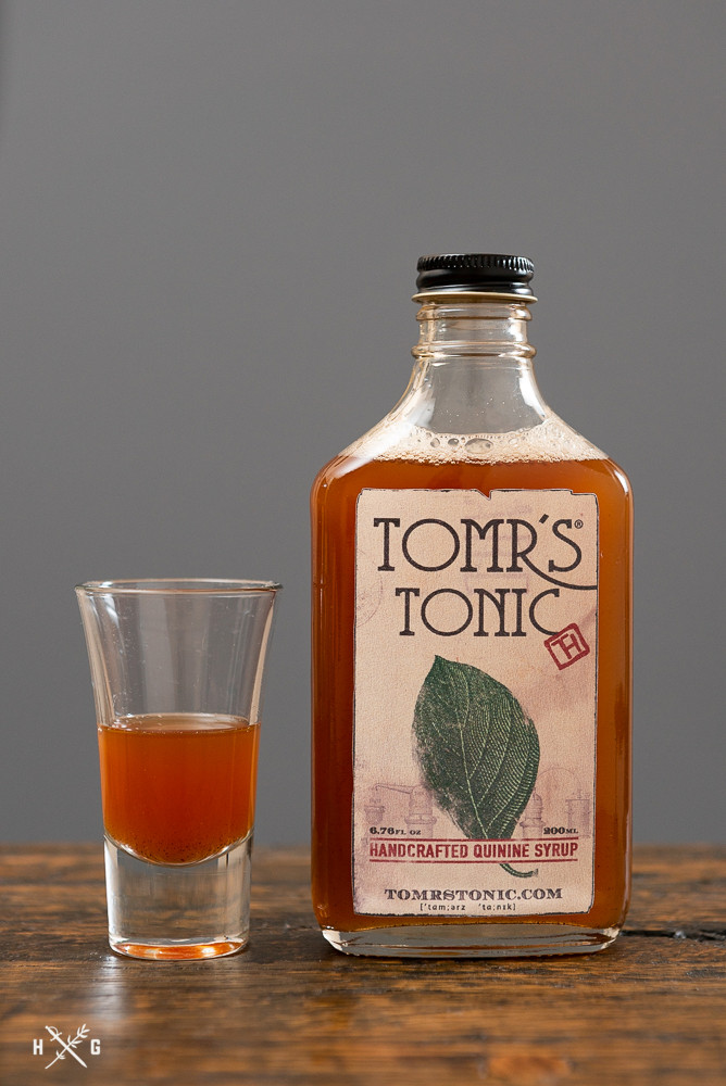 bottle of Tomr's Tonic Syrup