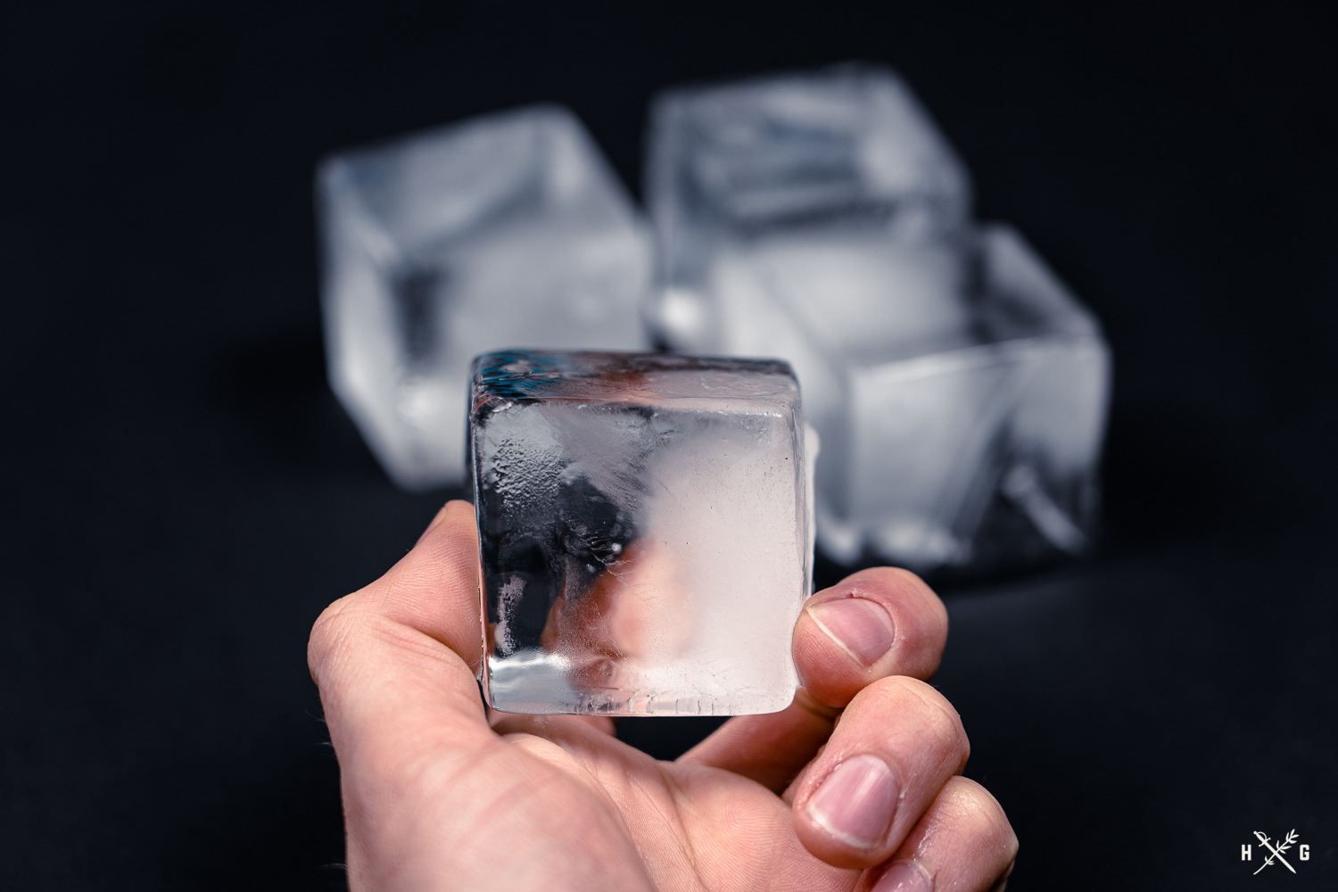 A Homemade Giant, Crystal Clear Ice Cube Tray - Alcademics