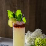 Chartreuse Swizzle Cocktail