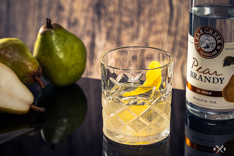 Pear Brandy Old Fashioned