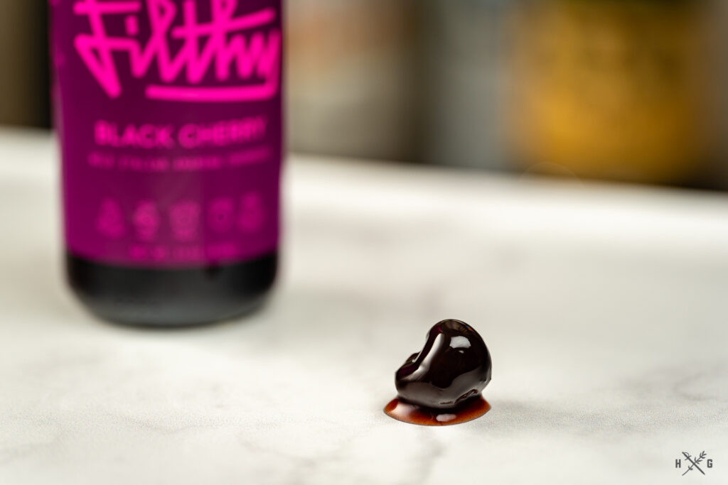 Filthy Amarena Black Cocktail Cherries